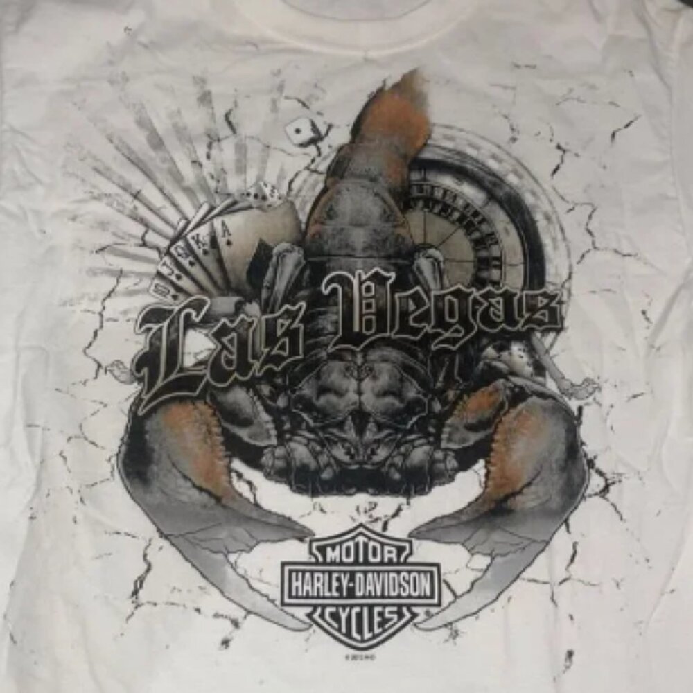 2012 Harley - Davidson Las Vegas Nevada T-shirt Size XL